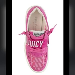 Juicy couture pink tennis shoes